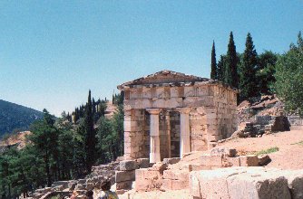 Delphi: the treasure-house of the athenians