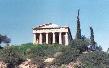 Hephaistos Temple near the ancient Agora, Athens