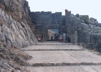 Mycenae, Lion gate