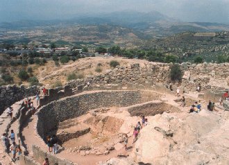 Mycenae excavations