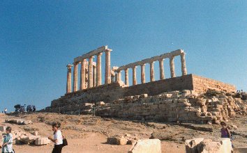 Poseidon Temple Cape Sounion