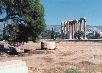 Temple of the Olympian Zeus, Athens