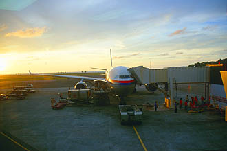 Kota Kinabalu Airport Malaysia Airlines Airbus A330
