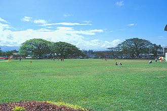 Sabah - Football pitch at Tenom