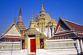 Wat Pho (aka Wat Phra Chetuphon), Bangkok, Thailand