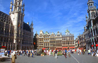 Brussels Grand Place panorama