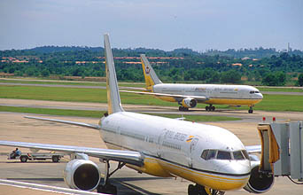 BWN Brunei Bandar Seri Begawan International Airport aircrafts.jpg