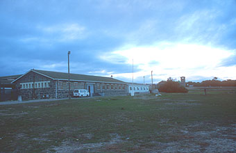 Cape Town Robben Island maximum security prison exterior