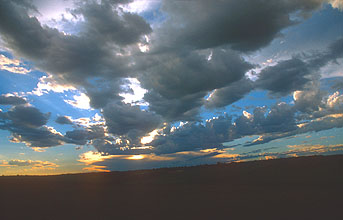 Garden Route Game Lodge at Albertinia cloud formations