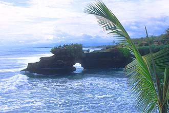 Shrines near Tanah Lot Temple