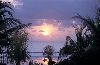 Bali Sunset on Kuta Beach 2