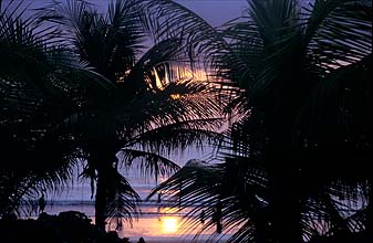 Bali Sunset on Kuta Beach
