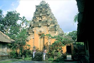 Bali Ubud Royal Palace gate
