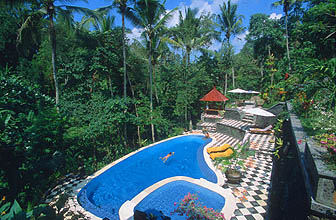 Gianyar Gubah Bali Pool panorama