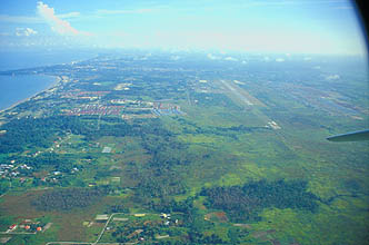 Sarawak - Miri City and airport