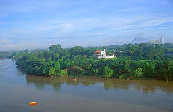 Kuching: Fort Margherita and Sarawak River