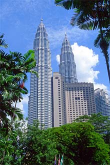 KLCC Kuala Lumpur City Centre - Petronas Towers