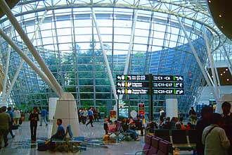 Kuala Lumpur International Airport - with tropical rainforest