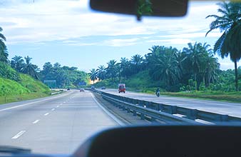 Kuala Lumpur modern highways: North-South Highway