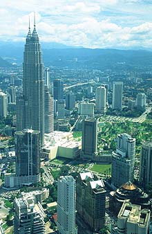 Petronas Twin from KL Tower