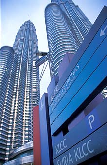 Petronas Towers and KLCC
