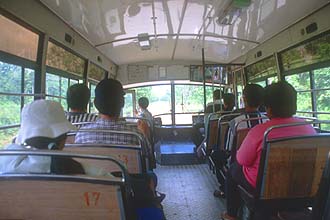 Miri Bus from Kuala Belait to Kuala Baram