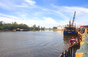 Miri Sungai Miri riverfront