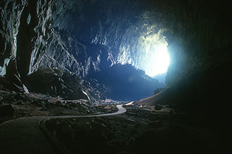 Gunung Mulu National Park Deer Cave entrance