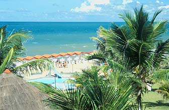 Natal: Imirá Plaza Hotel pool and beach