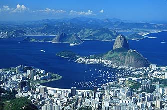 Rio de Janeiro: View from Corcovado 2, Pão de Açúcar (Sugar Loaf)