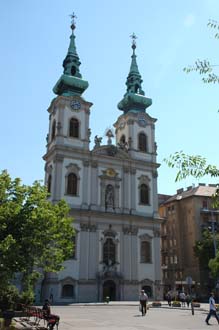 BUD Budapest - Szt Anna templom or St Anna church near Batthany te quay 3008x2000