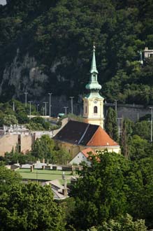 BUD Budapest - Tabani templom or St Tabani church near Elizabeth Bridge 3008x2000