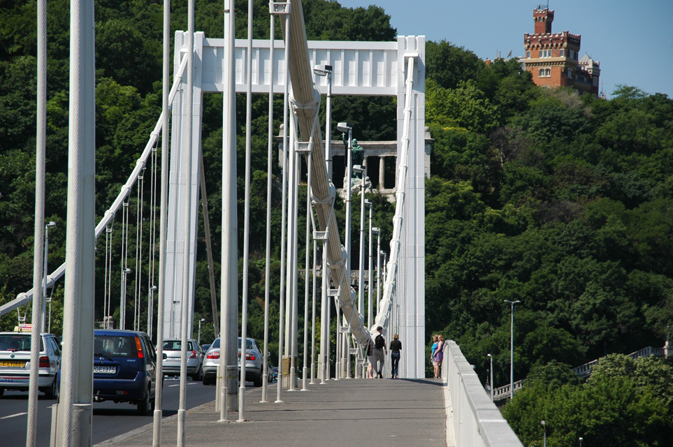 BUD Budapest - Elizabeth Bridge (Erzsebet hid) with Gellert Hill 02 3008x2000