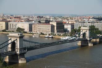 Budapest Bridges And Danube River