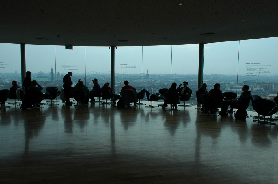 DUB Dublin - Guinness Storehouse and Brewery museum - Gravity Bar view 02 3008x2000