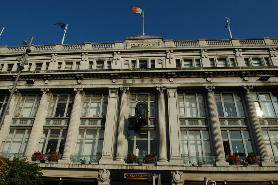 DUB Dublin - Clerys department store on O Connell Street detail 3008x2000
