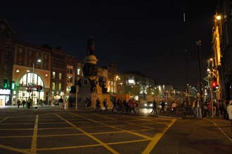 DUB Dublin - O Connell street by night 03 3008x2000