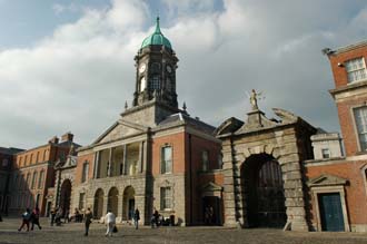 DUB Dublin Castle - Bedford Clock Tower and Cork Hill Gate 3008x2000