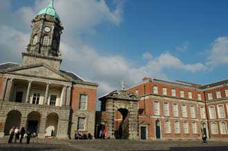 DUB Dublin Castle - Bedford Clock Tower and Upper Yard 3008x2000