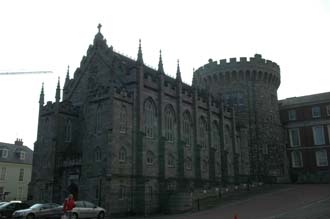 DUB Dublin Castle - Chapel Royal with Record Tower 3008x2000