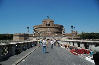 FCO Rome - Castel Sant Angelo view from Ponte Sant Angelo 3008x2000