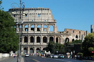 FCO Rome - Colosseum from Via dei Fori Imperiali 03 3008x2000