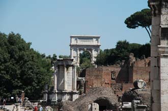 FCO Rome - Roman Forum Romanum - Arco di Tito or Arch of Titus 01 3008x2000