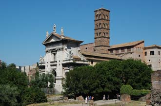 FCO Rome - Roman Forum Romanum - Chiesa di Santa Francesca Romana 3008x2000