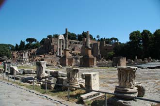 FCO Rome - Roman Forum Romanum - Via Sacra base stones 3008x2000