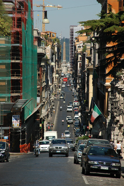 FCO Rome - Via delle Quattro Fontane with Galleria Nazionale di Arte Antica in Palazzo Barberini 02 3008x2000