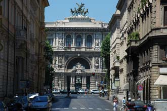 FCO Rome - Palazzo di Giustizia from Via Zanardelli near Piazza Navona 3008x2000