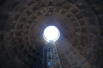 FCO Rome - Pantheon dome with oculus 02 3008x2000