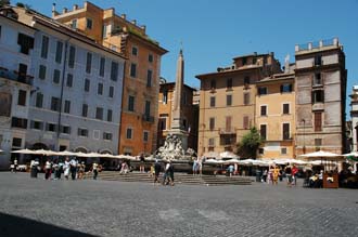 FCO Rome - Piazza della Rotonda with fountain 01 3008x2000