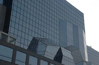 KIX Kyoto - Kyoto station terminal building architecture detail with glass facade 3008x2000